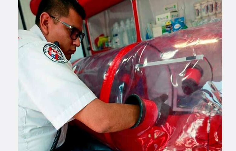 México: diseñan cápsula de aislamiento para trasladar a pacientes con Covid-19