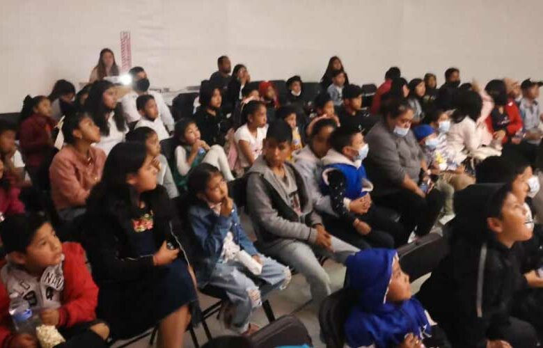 Cine domo en Tlachaloya, Toluca, Estado de México