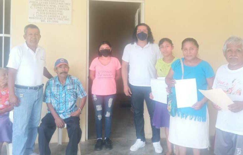 Brigada de ultrasonido en la agencia Santa Cruz Montecillo, San Francisco del Mar, Oaxaca