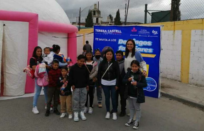 Cine domo en la subdelegación Constitución Totoltepec en Toluca