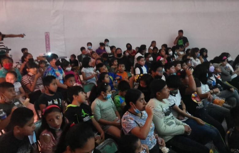 CINE DOMO EN UNIDAD HABITACIONAL VILLA FRONTERA, PUEBLA