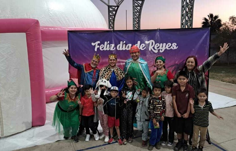 La Fundación Tannos y Chávez celebró el Día de Reyes en Tepic, Nayarit