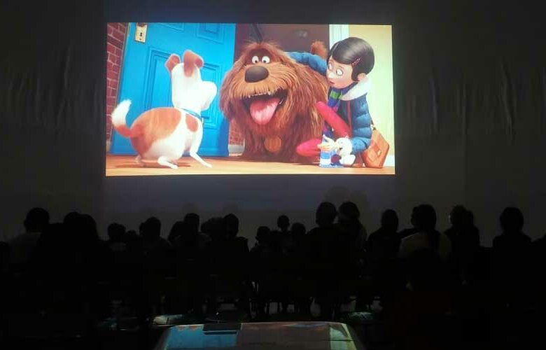 Cine domo en Santa María Guadalupe Tocola, Puebla