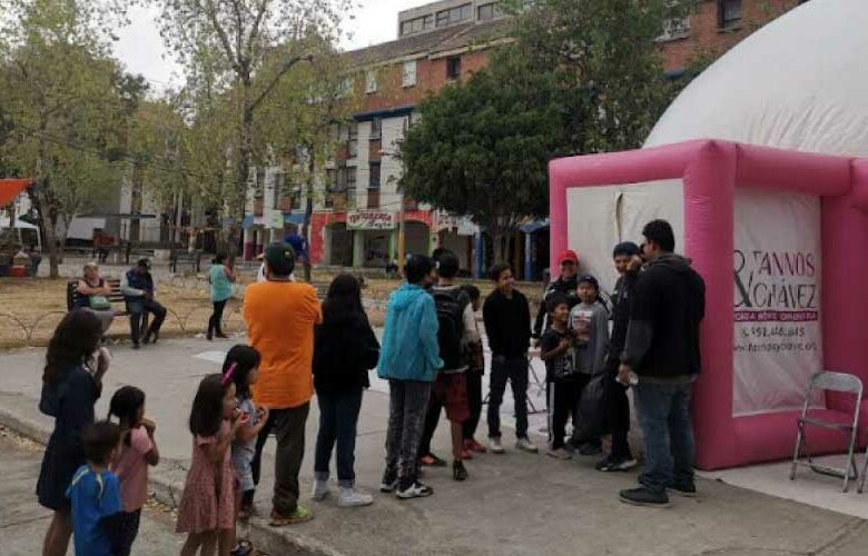 Cinedomo en Infonavit Amalucan, Puebla