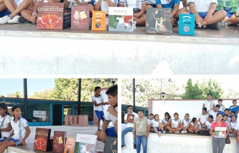 La Primaria Rafael Ramírez de Bajos de Chimal Recibe Libros para Fomentar la Lectura