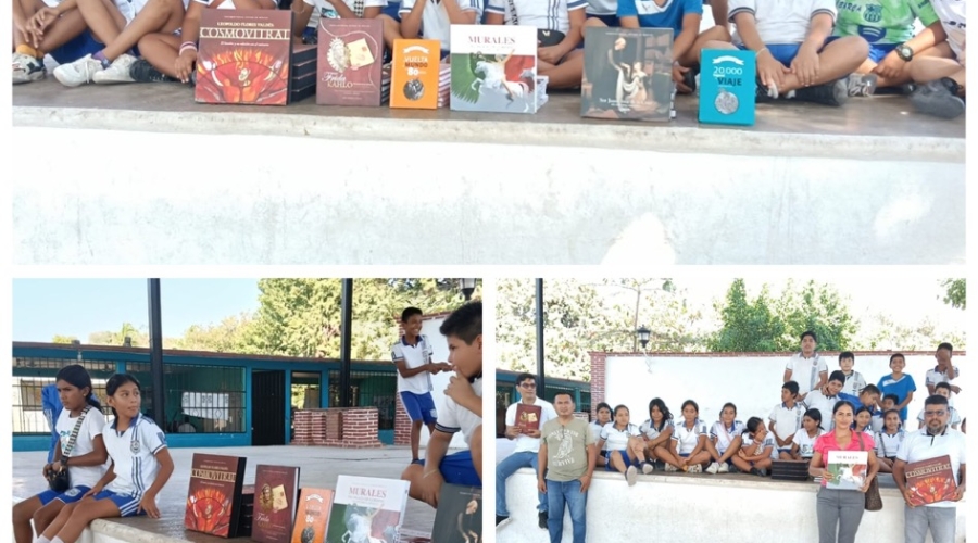 La Primaria Rafael Ramírez de Bajos de Chimal Recibe Libros para Fomentar la Lectura